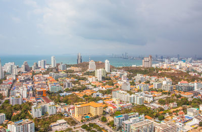 Cityscape of pattaya district chonburi thailand southeast asia