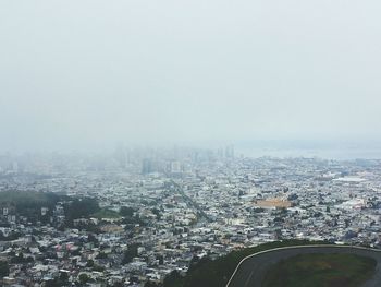 Aerial view of cityscape