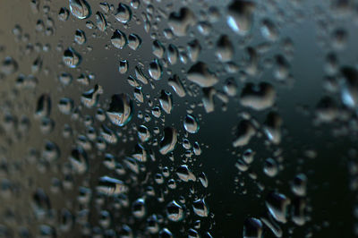 Full frame shot of water drops