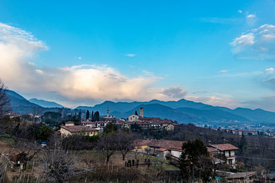 Italian village landscape