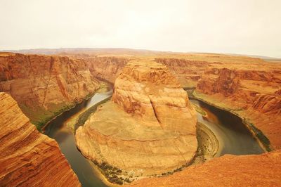 Scenic view of mountains