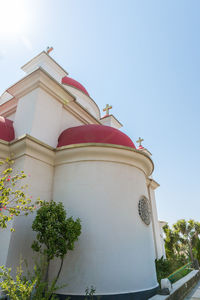 Low angle view of building against sky