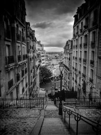 Panoramic view of city against sky