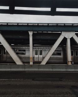 Low angle view of bridge