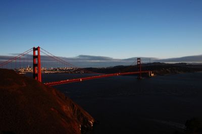 Golden gate bridge against sky