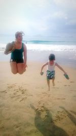 People on beach