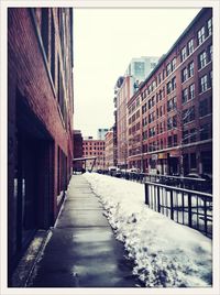 View of buildings in city