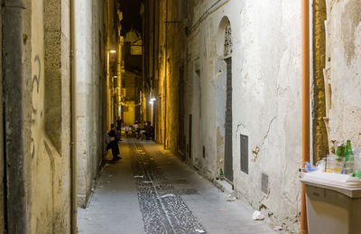 Corridor of building