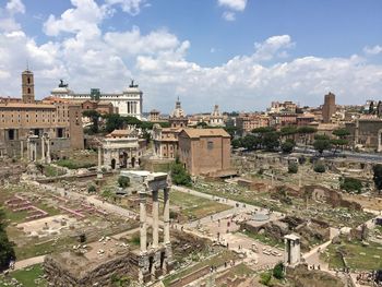 Roman forum palatine hill