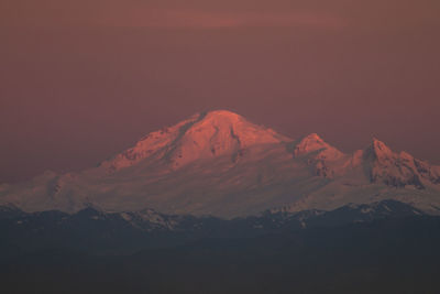 Scenic view of mountains