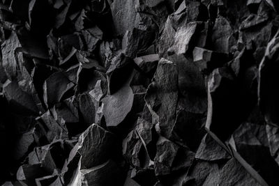 Full frame shot of dry leaves