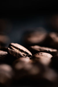 Close-up of coffee beans