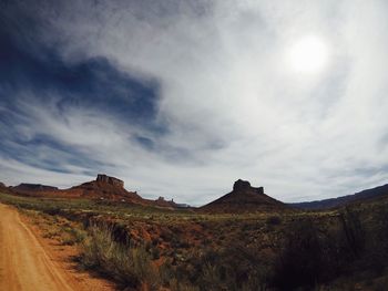 Panoramic view of landscape against sky