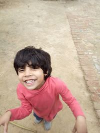 Portrait of a smiling boy