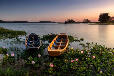 The beauty of the afternoon in rawa windu, banjarnegara