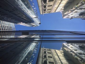 Low angle view of modern building