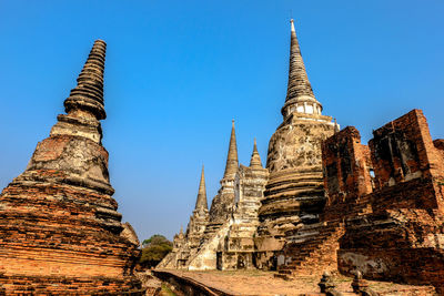 Low angle view of a temple