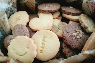 Full frame shot of bread