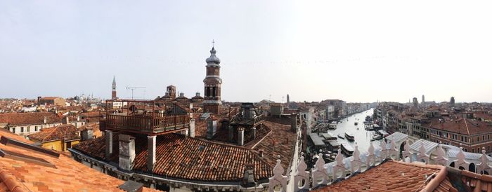 View of cityscape against sky