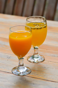 Close-up of drink on table