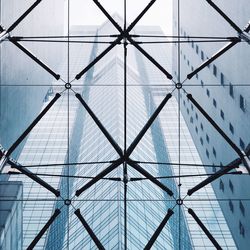 Low angle view of built structure against sky