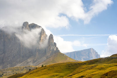 Panoramic view of landscape against sky