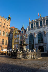 Buildings in city