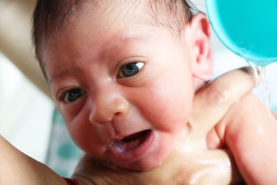 Portrait of cute baby