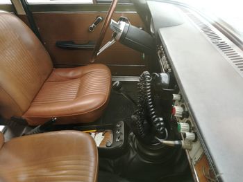 Close-up of vintage car