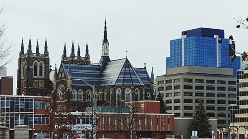 Low angle view of buildings
