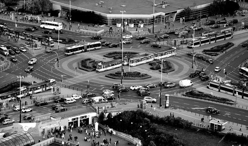 The roundabout in warsaw.