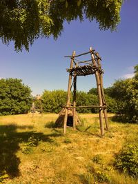 Reconstruction of the ancient settlement of the slavs