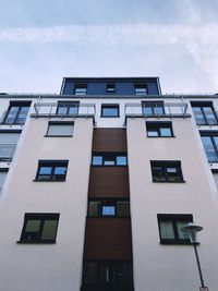 Low angle view of building against sky