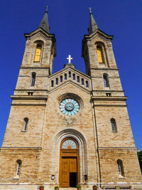 Low angle view of church