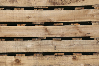 Full frame shot of wooden planks