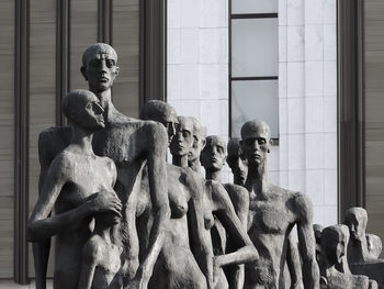 Moscow, russia - sept 22, 2018. the tragedy of the nations monument, 1997