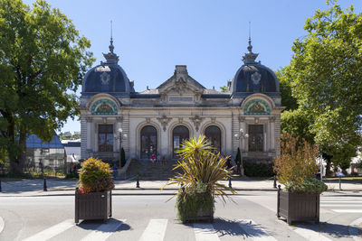 Quimper, france - july 24 2022 - the théâtre max-jacob is a public theater inaugurated in 1904