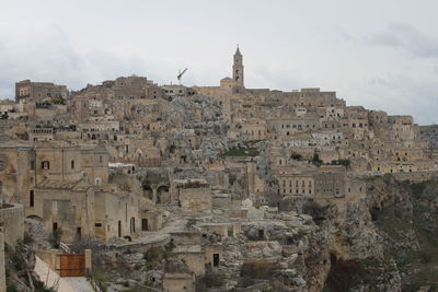 View of old building in town