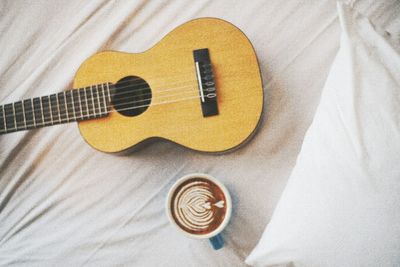 Close-up of guitar