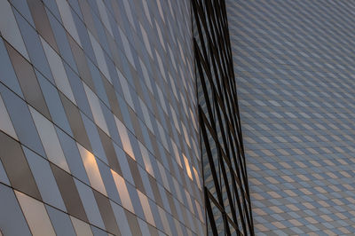 Low angle view of modern building