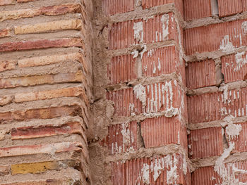 Full frame shot of weathered wall