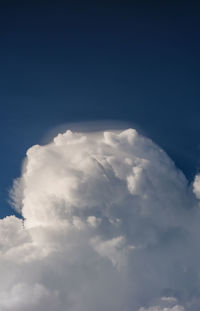 Low angle view of clouds in sky