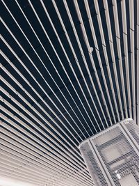 Close-up view of blinds