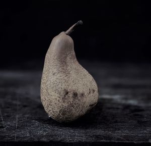 Close-up of apple on table