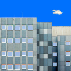 Building against blue sky