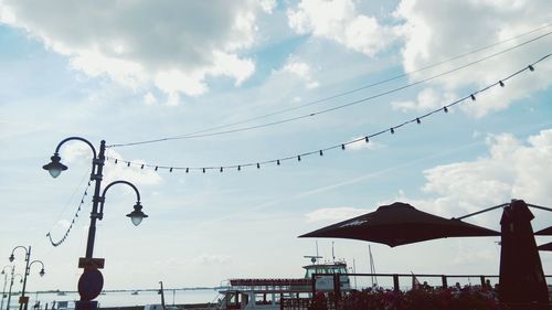 Low angle view of cloudy sky