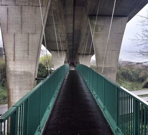 Footpath under bridge