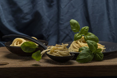 Close-up of vegetables on table