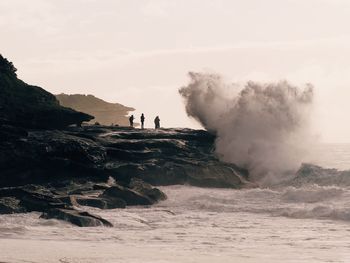 Scenic view of sea