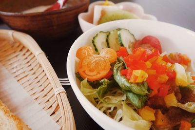 Close-up of food in bowl